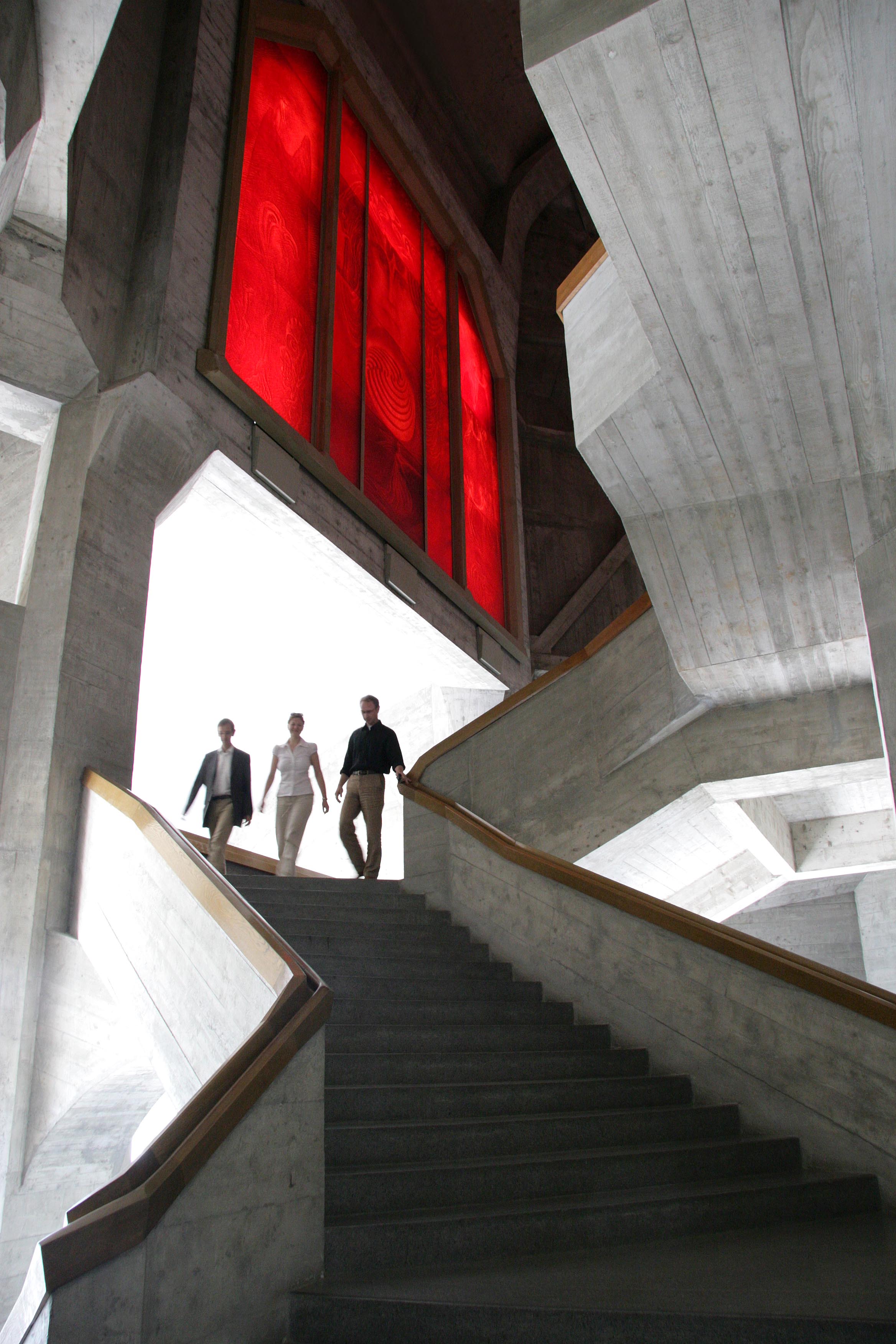 Trappehuset vest i Goetheanum